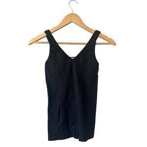 Eloise Black Stretch Tank Top Size Small